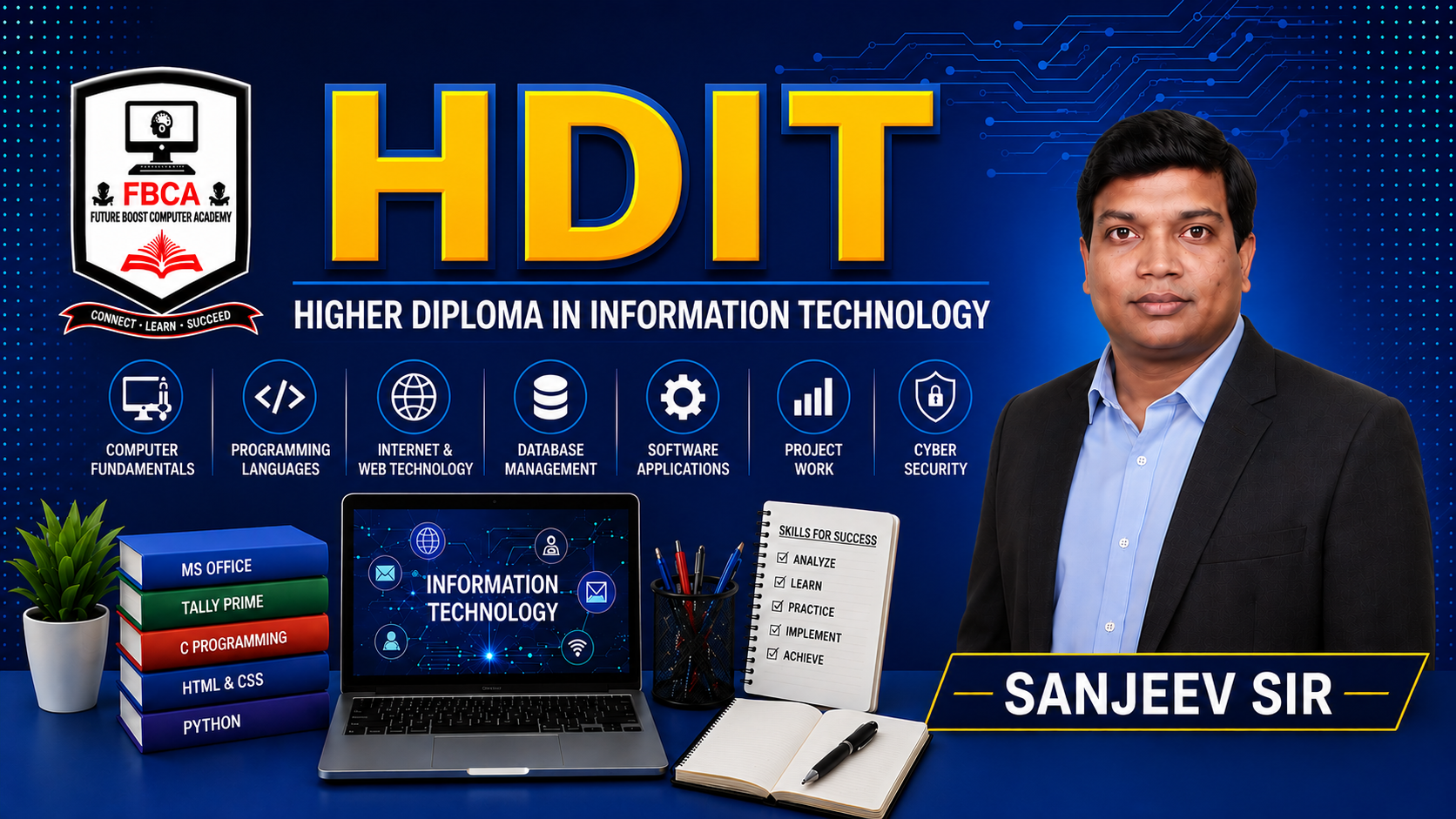 HIGHER DIPLOMA IN INFORMATION TECHNOLOGY ( Duration - 18 Months)